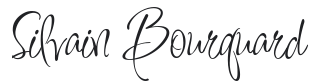 Signature Silvain Bourquard